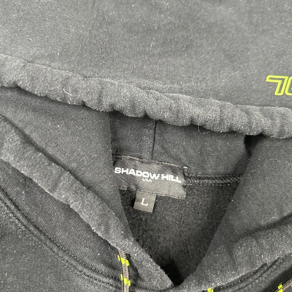 Shadow Hill USA Hoodie Mens Size L Large Black Pullover Hooded Sweatshir… - Picture 3 of 9